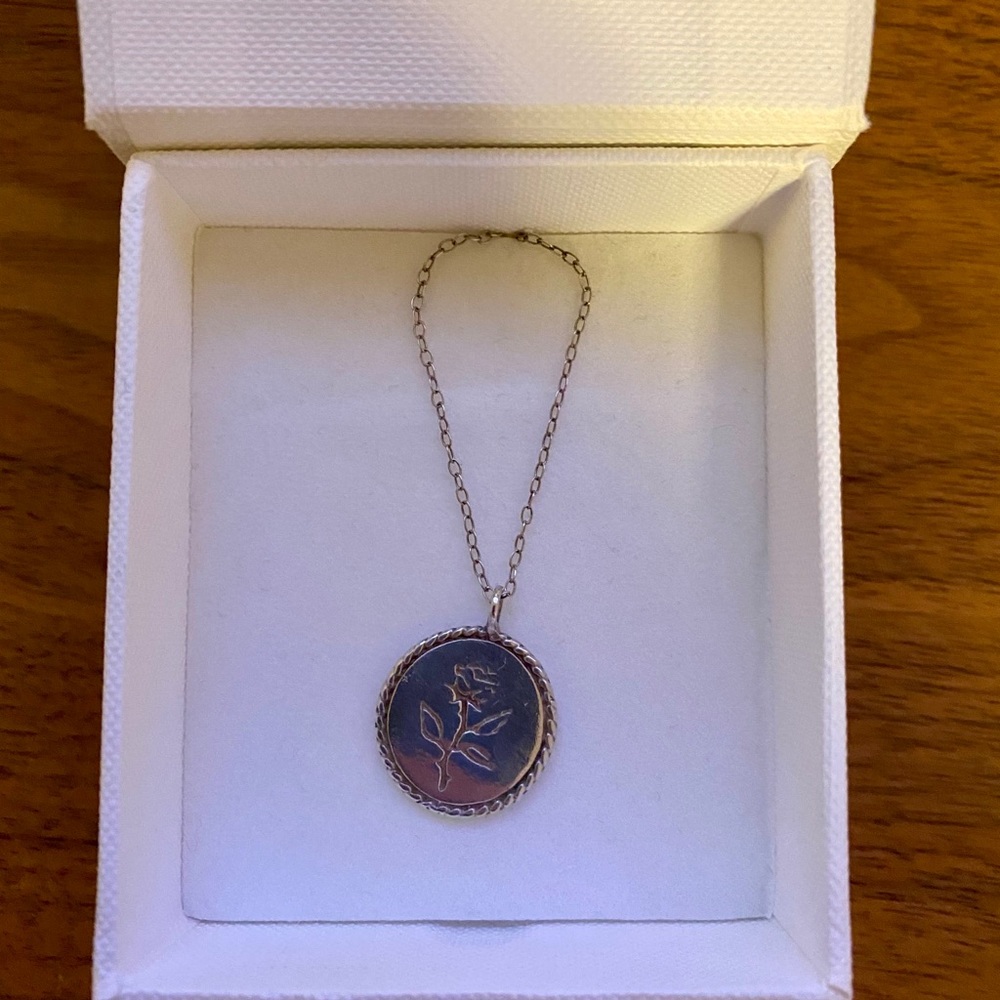 Wolf Circus - Rose Coin Necklace